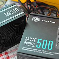 换电源咯—Antec 安钛克 VP350 升级 CoolerMaster 酷冷至尊MWE Bronze500