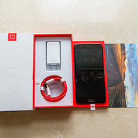 OnePlus 一加手机5 6GB+64GB 月岩灰 开箱简评，对比一加3手机