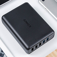 急速充电大满足—Anker 安克 桌充 QC3.0 63W 5口充电器