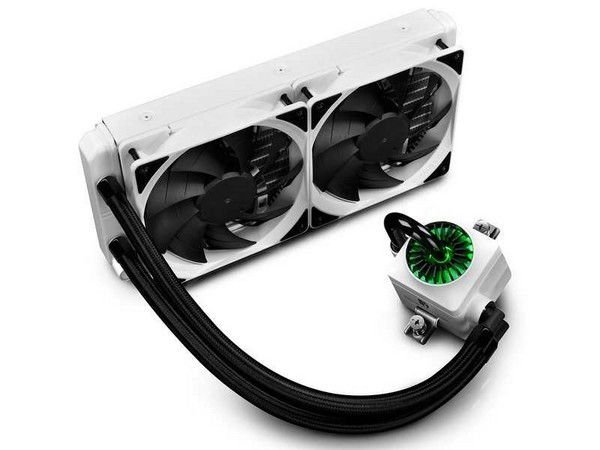 黑白配色+RGB幻彩：DEEPCOOL 九州风神 发布 Captain 240EX RGB一体水冷头