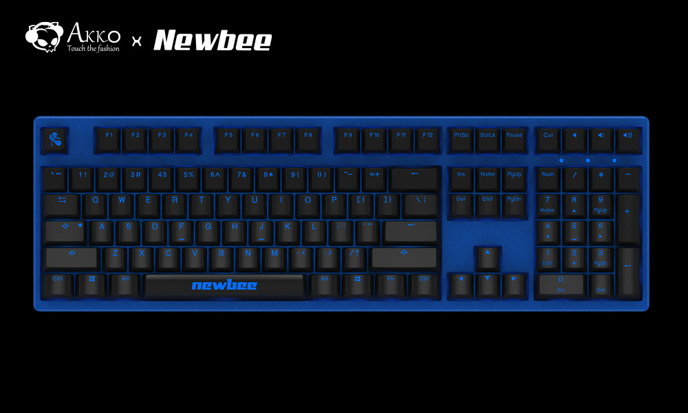 “Newbee Limited Edition”：Akko 艾酷 发布 Ducky 3108S Newbee战队限定版 机械键盘