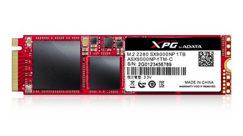 2.8G/S读取：ADATA 威刚 发布 XPG SX9000 旗舰级 M.2 SSD固态硬盘