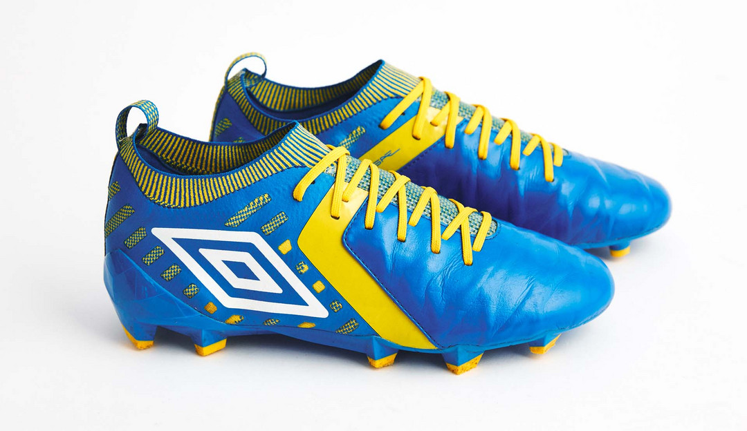 蓝色钻石：UMBRO 茵宝 推出全新 Meduase II Elite FG 足球鞋