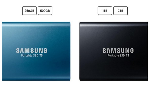 最大2TB，性能再提升：SAMSUNG 三星 推出 T5系列 移动固态硬盘