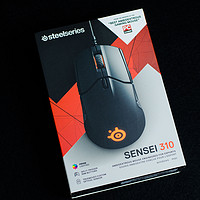 1比1追踪的鼠标—SteelSeries 赛睿 Sensei310 游戏鼠标 开箱