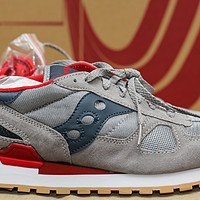 saucony 圣康尼 shadow original 灰红配色 开箱