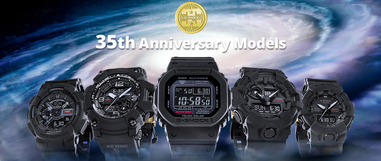 得価SALE G-SHOCK - G-SHOCK 35周年記念 BIG BANG BLACK GW-5035A-1の