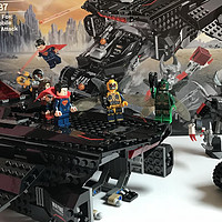 #本站首晒#LEGO 乐高 拼拼乐 — 76087 正义联盟之飞狐：蝙蝠侠空降攻击