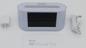 IQAir airvisula pro 多功能空气监测仪开箱