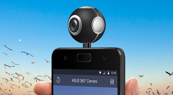 照片和2k全景視頻:asus 華碩 發佈 360° camera 全景攝像頭3990新