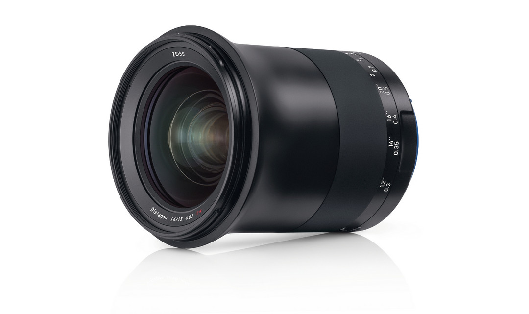 Distagon逆焦式设计：ZEISS 蔡司 Milvus 25mm f/1.4 广角定焦镜头