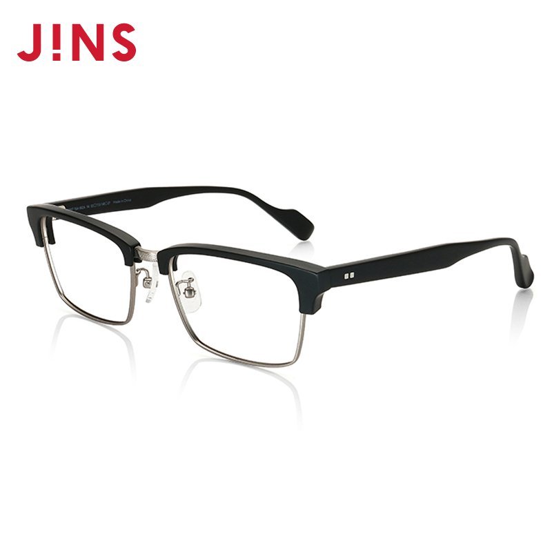 因为这副眼镜，大叔被搭讪—JINS 晴姿 复古板材镜 开箱