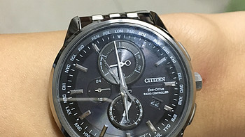 CITIZEN 西铁城 AT8110-53E 光动能腕表 晒单及表链调节