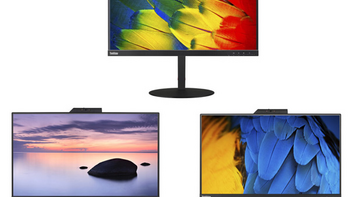 网络会议好帮手：Lenovo 联想 推出 ThinkVision T22v、T24v、T24m 显示器