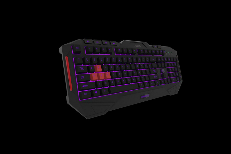 防水、RGB背光：ASUS 华硕 发布 Cerberus Keyboard MKII “地狱犬”薄膜键盘