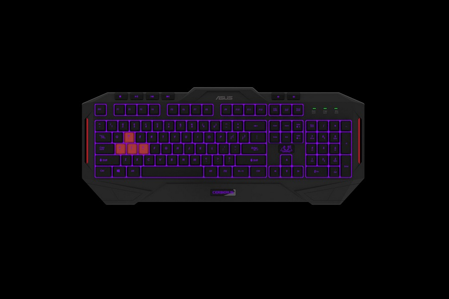 防水、RGB背光：ASUS 华硕 发布 Cerberus Keyboard MKII “地狱犬”薄膜键盘