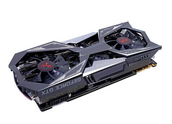 集成LCD屏、6热管散热器：COLORFUL 七彩虹 发布 GTX1070Ti Vulcan X TOP iGame 非公版显卡