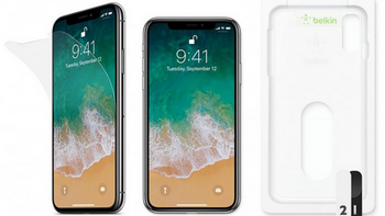 康宁超薄离子强化玻璃：belkin 贝尔金 推出 两款iPhone X屏幕保护膜