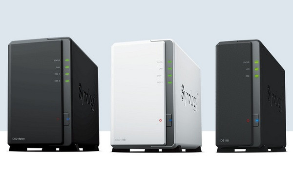 主流级方案：Synology 群晖 发布 DiskStation DS218play、DS218j 和 DS118 NAS网络存储服务器