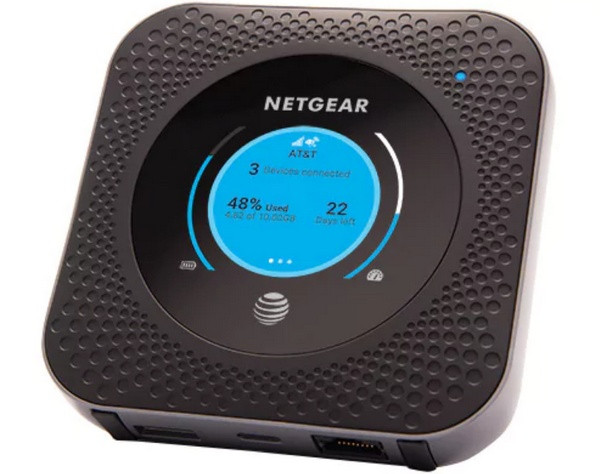 支持AT&T 5G网络、集成屏显和锂电池：NETGEAR 美国网件 发布 Nighthawk LTE Mobile 便携路由器