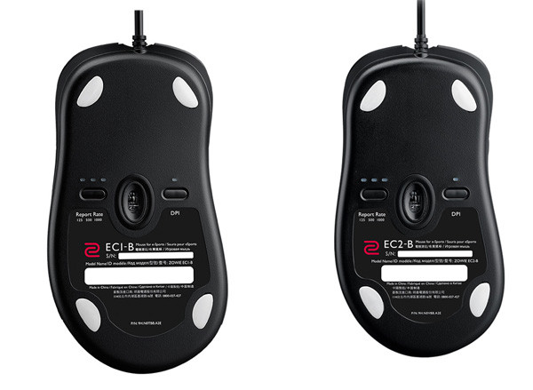 升级PMW 3360、快速调节回报率：BenQ 明基 推出 ZOWIE GEAR EC1-B 和 EC2-B 游戏鼠标
