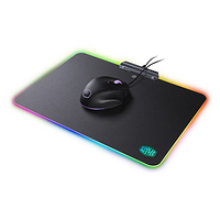 支持RGB幻彩联动：COOLERMASTER 酷冷至尊 发布 Master Accessory RGB 幻彩游戏鼠标垫