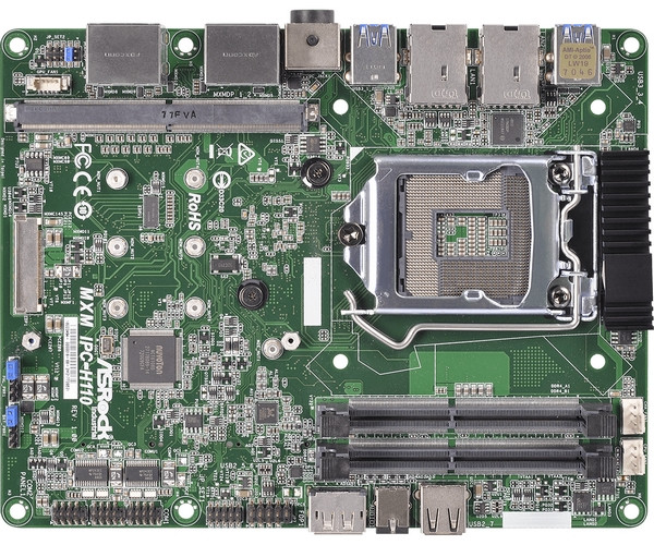 M-STX超紧凑方案：ASRock 华擎 发布 MXM IPC-H110/Q170 主板