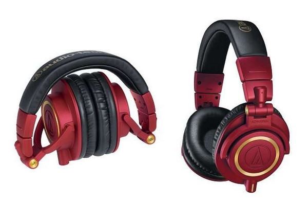 限量红金撞色：audio-technica 铁三角 推出 M50xRD 特别版耳机