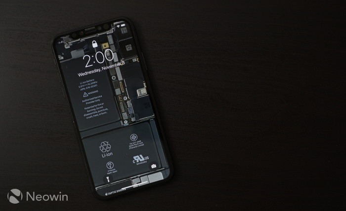 X射线透视效果：iFixit 发布 iPhone X 透视壁纸