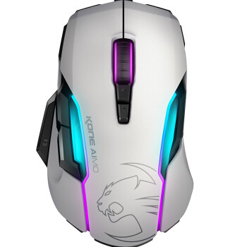 满满的握感，ROCCAT 冰豹 Kone AIMO 游戏鼠标 开箱