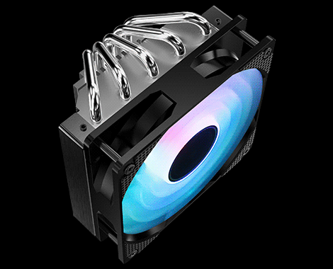 RGB幻彩循环、5热管：JONSBO 乔思伯 发布 CR-701 下压式散热器