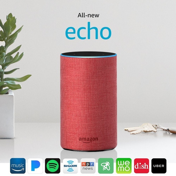 部分收入用于慈善事业：Amazon 亚马逊 发布 Echo 红色特别版智能音箱