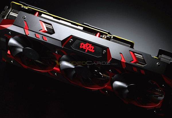 双8针供电:DATALAND 迪兰恒进 发布 RX Vega 64 Devil“红魔”非公版显卡