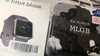 单价不到六百的两块手表：Fitbit Blaze & Ticwatch E 智能手表 开箱