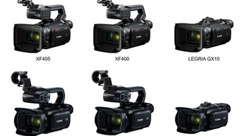 20倍光学变焦/5轴防抖：Canon 佳能 发布 六款数码摄像机