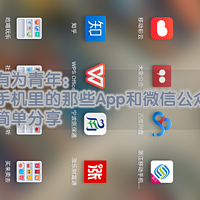 有为青年：手机里的那些日常APP与微信公众号简单分享