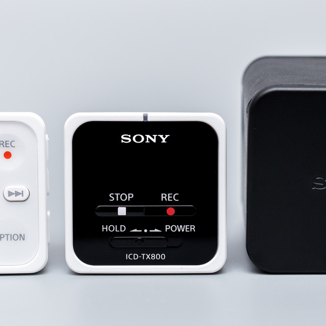 #本站首晒# 声音的胶囊：SONY ICD-TX800 录音笔简测