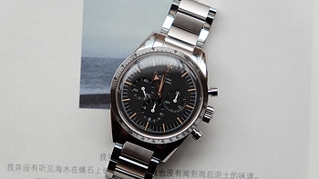 #原创新人#本站首晒#OMEGA 欧米茄 1957复刻60周年纪念限量版Speedmaster超霸 上手