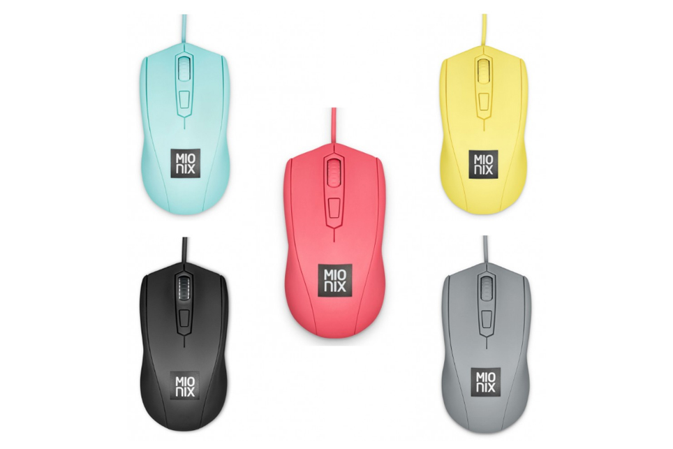 对称式结构、升级PMW 3325：mionix 发布 Avior Color 彩色版 游戏鼠标