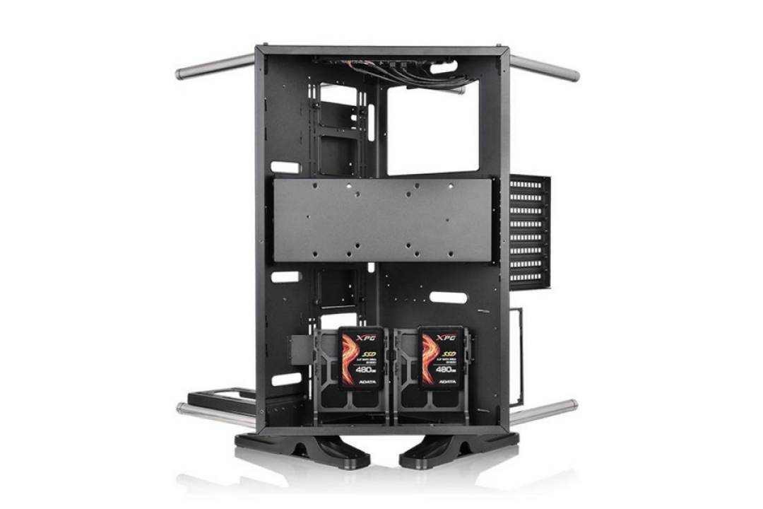 独特三角开放式结构：Thermaltake 曜越 发布 Core P90 TG 开放式玻璃机箱