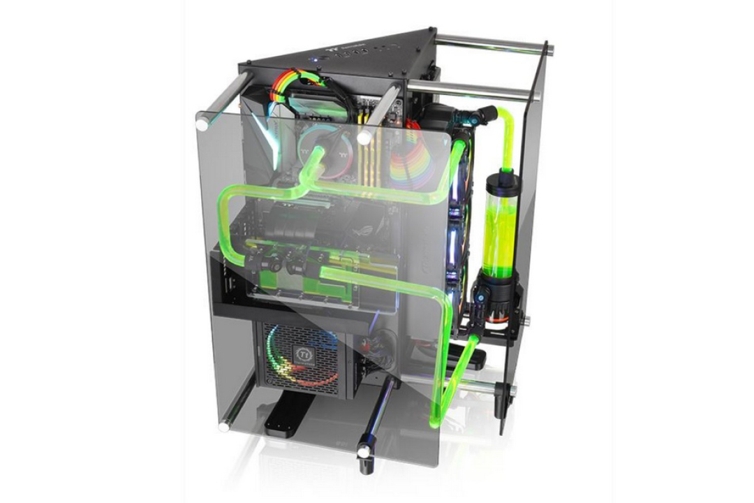 独特三角开放式结构：Thermaltake 曜越 发布 Core P90 TG 开放式玻璃机箱