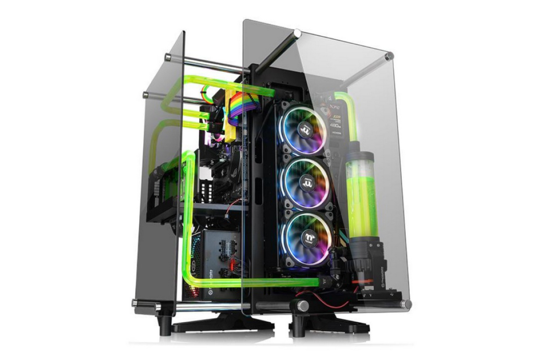 独特三角开放式结构：Thermaltake 曜越 发布 Core P90 TG 开放式玻璃机箱
