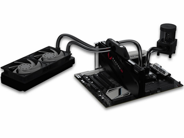 支持Radeon Vega显卡：EK 发布 Fluid Gaming A240R 分体水冷系统