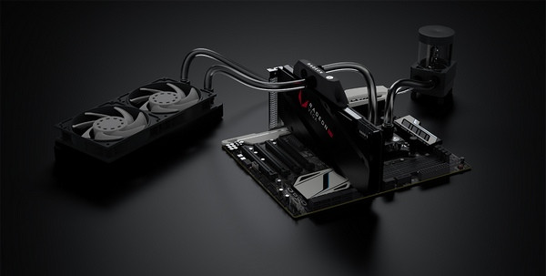 支持Radeon Vega显卡：EK 发布 Fluid Gaming A240R 分体水冷系统