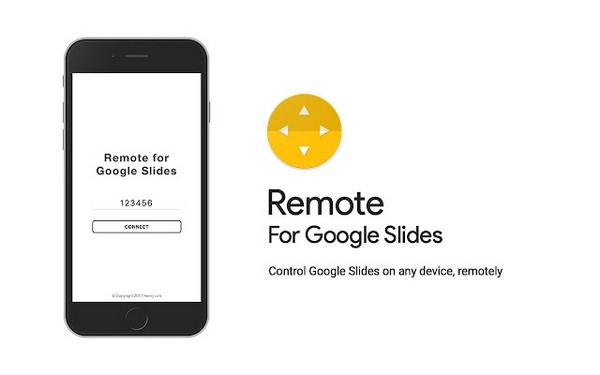 Remote for Google Slides浏览器实用扩展工具让手机摇身一变成遥控器