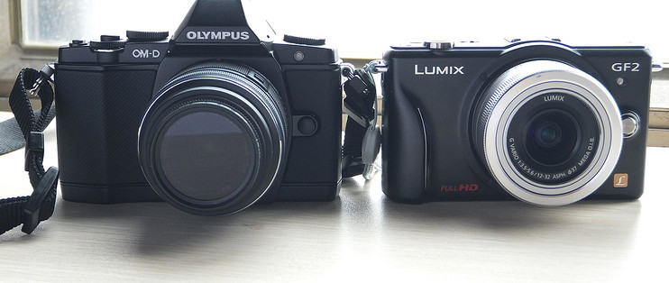 因為微距鏡頭買m43相機,panasonic 松下 gf2 12-32mm 美科mk-300