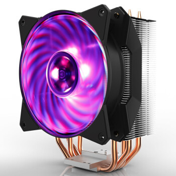 #晒单大赛#最便宜的大牌RGB散热风扇？Cooler Master  酷冷至尊 T410P 散热器 装机实测