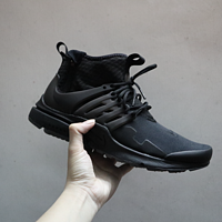 比双十一还便宜：NIKE 耐克 AIR PRESTO MID UTILITY 运动鞋 开箱，附我的擦鞋日记