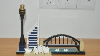 #本站首晒#LEGO 乐高 Architecture 建筑系列 21032 悉尼 