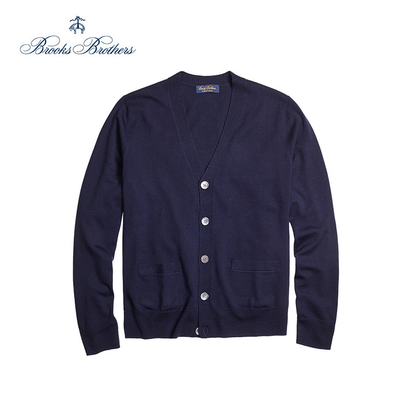 Brooks Brothers 布克兄弟 Cardigan 开襟羊毛衫